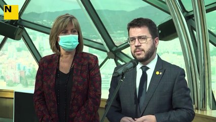 El president del Govern, Pere Aragonès, insisteix que no es gastarà "ni un euro" en Hard Rock