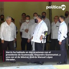 Vicepresidenta Harris viajará a México y Guatemala en junio