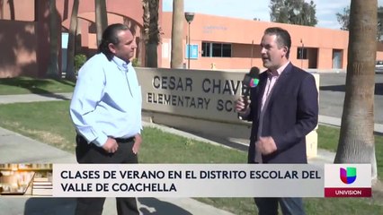Cursos de Verano en el Distrito Escolar del Valle de Coachella