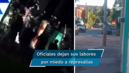 下载视频: Al ritmo de canciones, comando festeja la falta de policías en Villa Hidalgo, Zacatecas