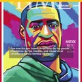 Nueva portada de Time presenta una colorida imagen de George Floyd