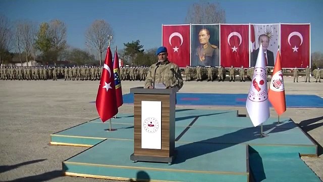 Kastamonu'da 32. dönem Jandarma Uzman Erbaş Yemin Töreni düzenlendi