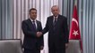 Son dakika haberleri: Cumhurbaşkanı Erdoğan, Kırgızistan Cumhurbaşkanı Caparov ile görüştü