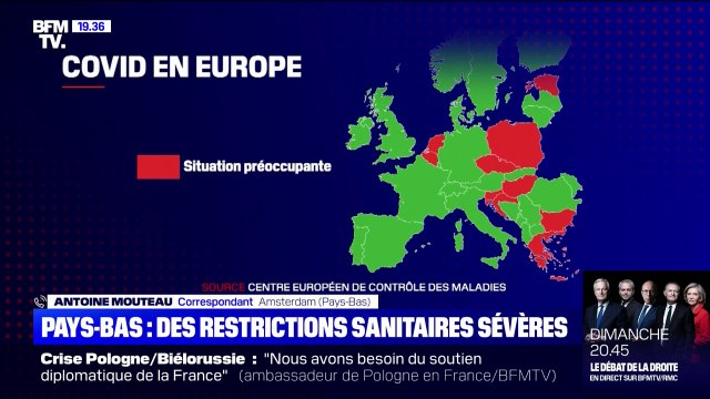 Face à la reprise du Covid-19, les Pays-Bas instaurent des restrictions sanitaires sévères pendant trois semaines
