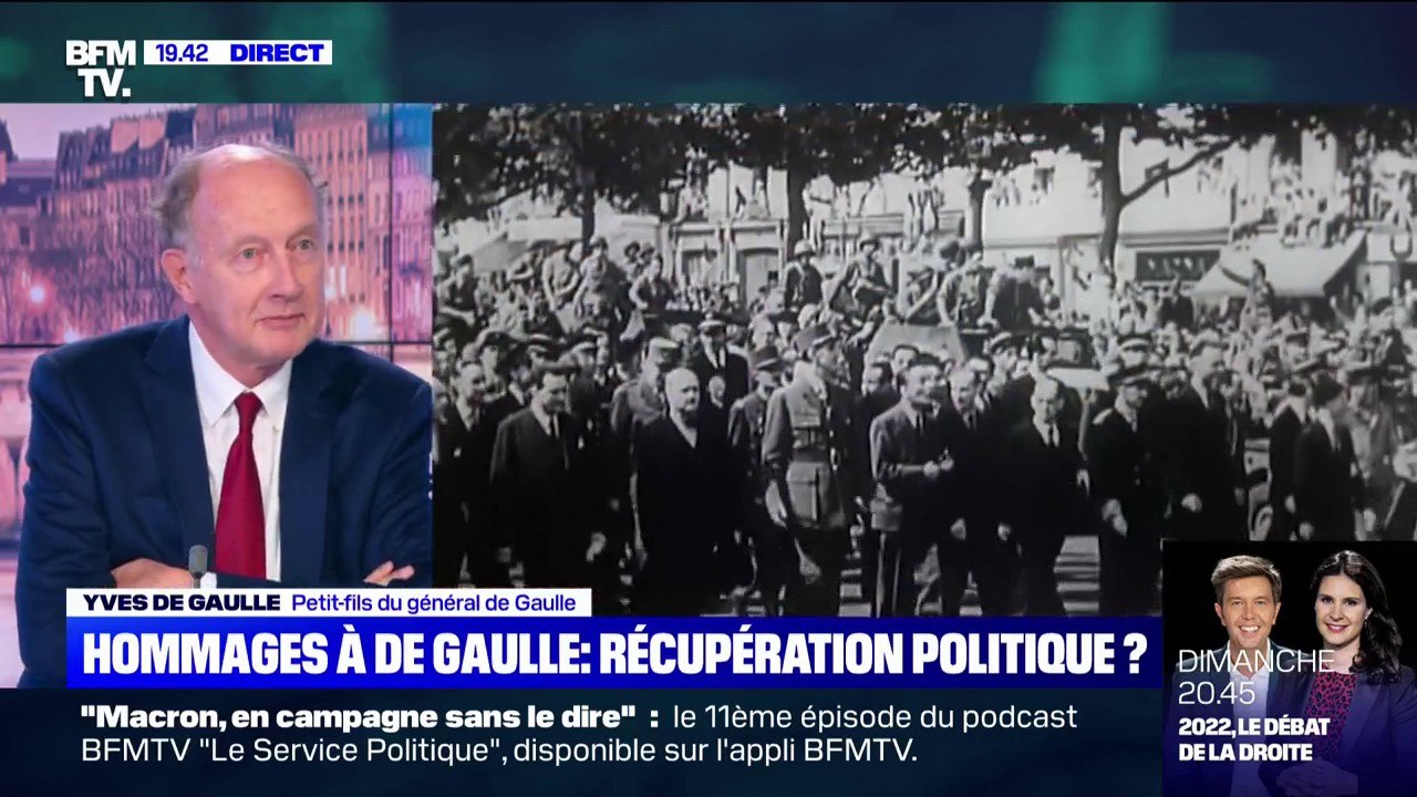 Yves de Gaulle: "Je me réjouis que tout le monde se réclame" du gaullisme