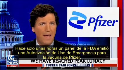 Todavía sale gente valiente por televisión, pero no precisamente en España: Esto es lo que dice Tucker Carlson sobre las inoculaciones a los niños