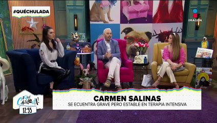 Carmen Salinas se encuentra grave pero estable