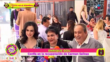 ¿Carmelita Salinas presentó malestares previo a caer en coma? Enrique Gou responde