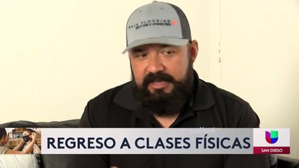 Padres y alumnos se preparan para el regreso a clases físicas