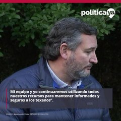 "Un error" su viaje a Cancún, dice Ted Cruz tras las críticas