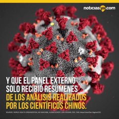Gobierno de Biden en desacuerdo con la OMS por reporte sobre COVID