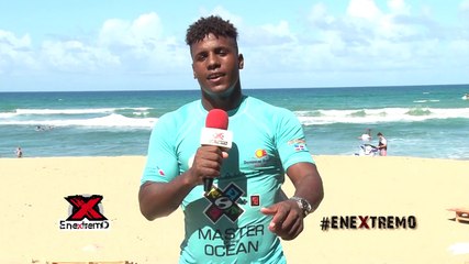 ¡El kitesurfer dominicano @deurycorniell nos felicita por nuestro aniversario en el marco del Master of the Ocean 2021! ‍♂️