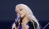 Christina Aguilera Paired Her All-Latex Outfit With Wet Hair and a Major Cat-Eye