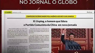 Luiz Philippe: Regime Chinês compra duas páginas do jornal  O GLOBO