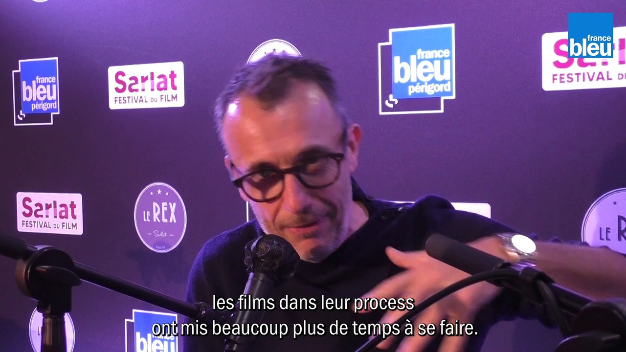 Fred Cavayé avant la 1ère avant-première de son film "Adieu Monsieur Hauffmann"