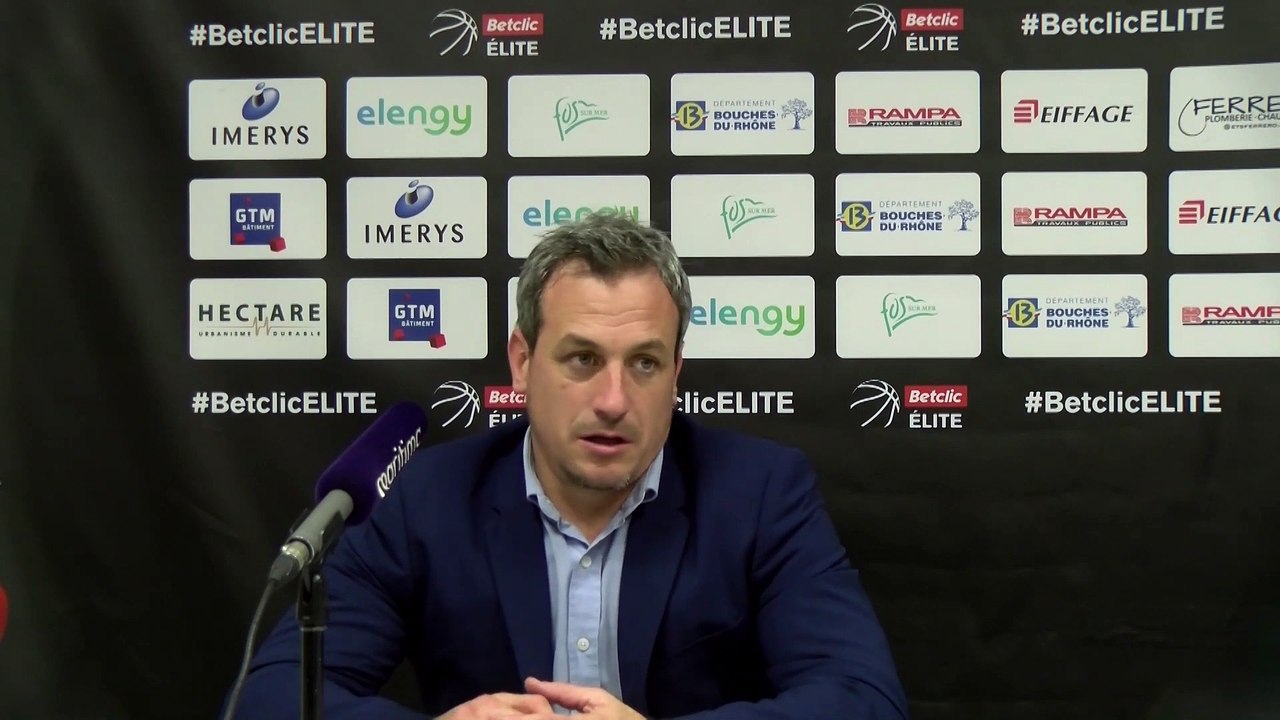 réaction maritima: Rémi Giuitta après la victoire de Fos contre Paris Basket