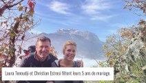 Laura Tenoudji et Christian Estrosi : anniversaire de mariage en pleine nature !