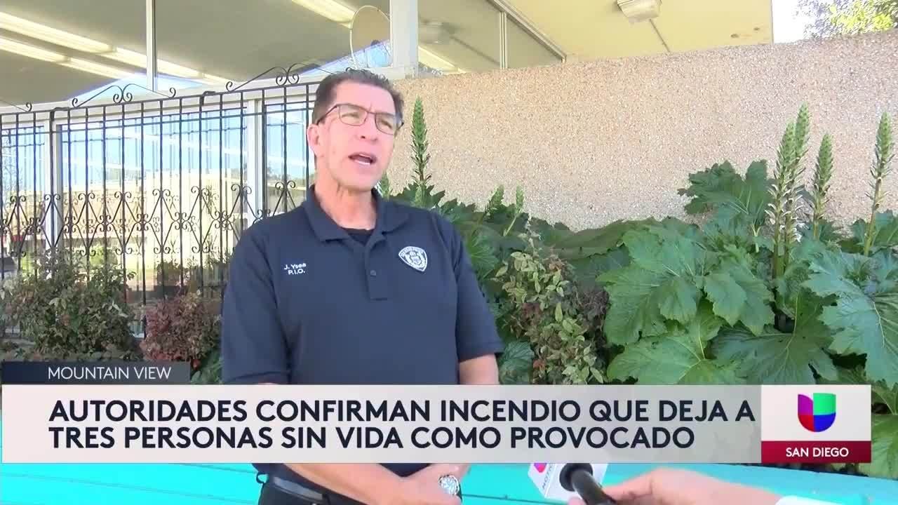 Autoridades investigan incendio en Mountain View como homicidio-suicidio