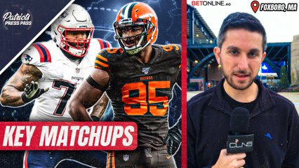 Isaiah Wynn vs Myles Garrett + Can Hightower & Bentley Win Battle In Trenches?