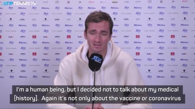 Australia's your answer - Medvedev on vaccination status