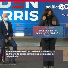 Kamala Harris hace historia por las mujeres