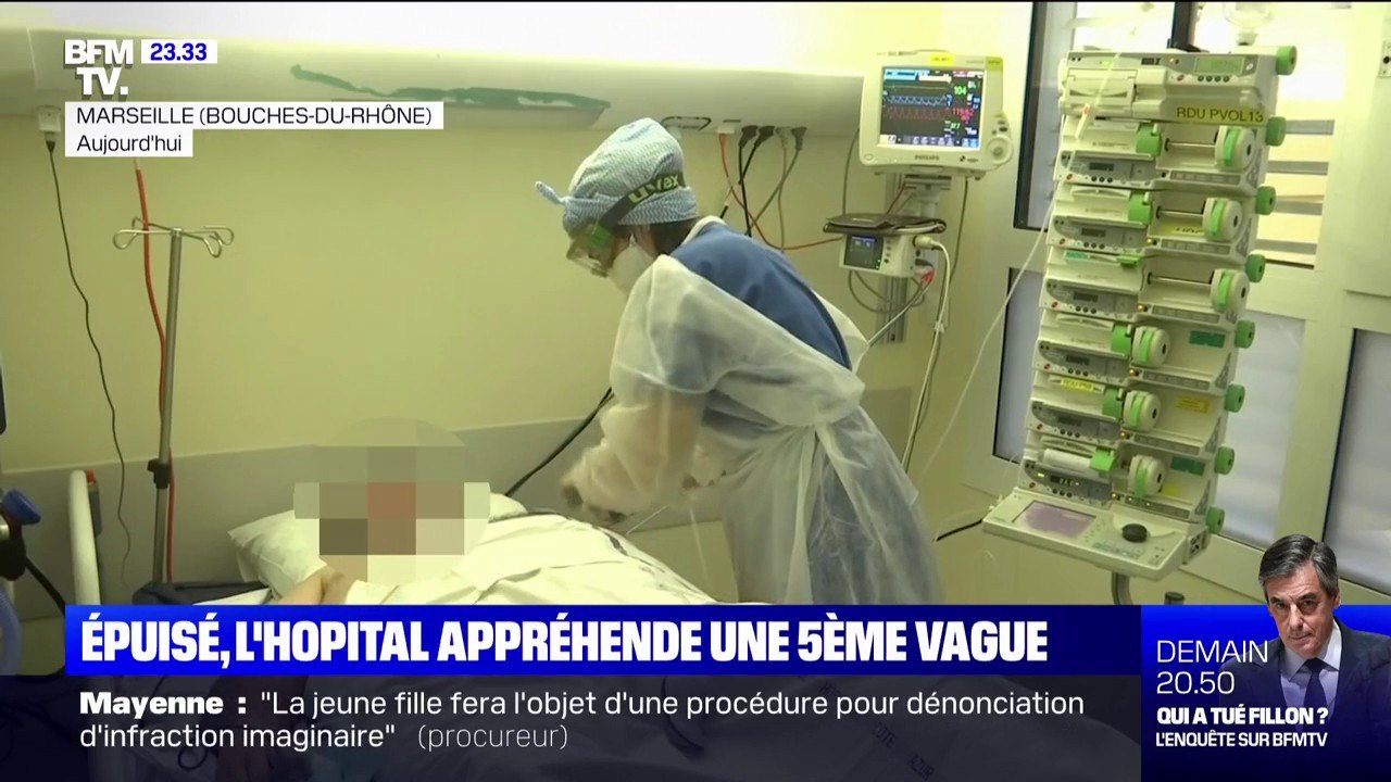 Marseille: épuisés, les soignants de l’hôpital de La Timone craignent une cinquième vague de Covid-19