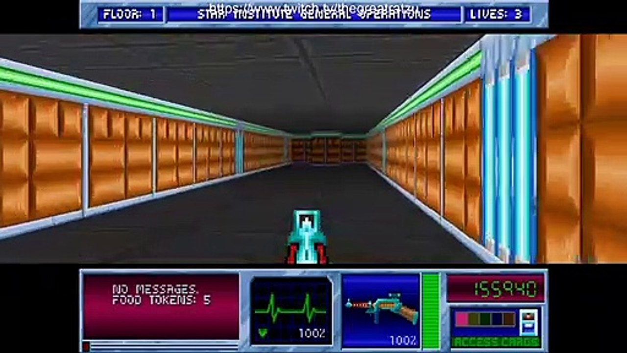 Chatzu Plays Blake Stone Aliens Of Gold Episode 1 - Elevator Action