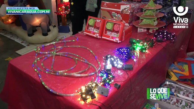 Comerciantes del mercado Roberto Huembes listos para las fiestas marianas y navideñas