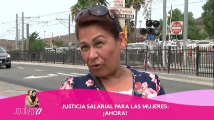 #Juntas por un salario digno