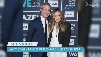 Andy Cohen Praises Sarah Jessica Parker for Slamming Criticism of Her Gray Hair: 'She's Right'