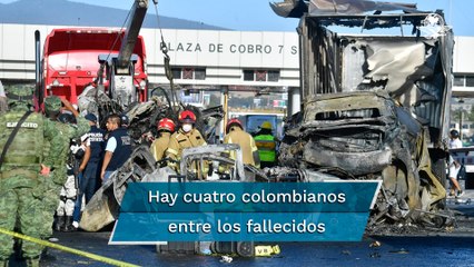 Identifican a las 17 víctimas del accidente en la autopista México-Puebla
