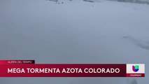 Noticias Univision Colorado, cobertura especial - Mega tormenta llega al estado