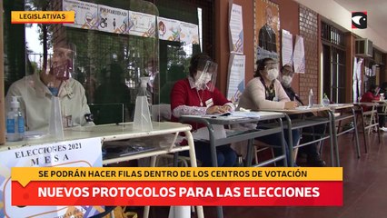 Cambios en el protocolo las filas podrán realizarse dentro de los establecimientos de votación