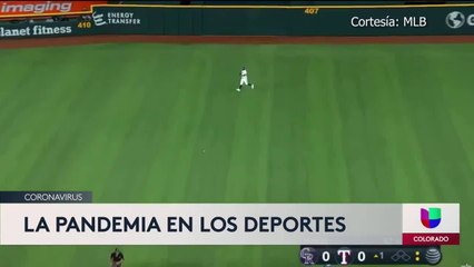 La escena deportiva en Colorado también se vio sumamente afectada por la pandemia COVID-19