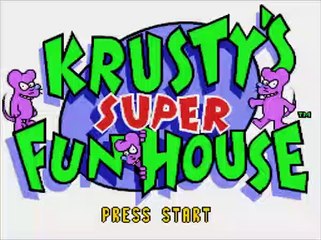 Krusty's Super Fun House online multiplayer - megadrive