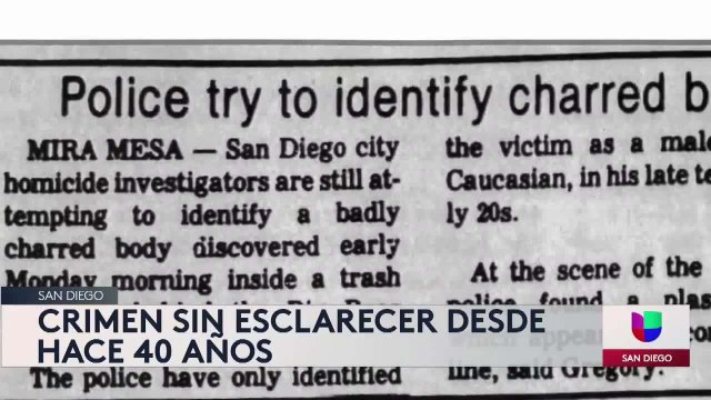 Noticias San Diego 6pm 021821 - Clip COLD CASE BODY