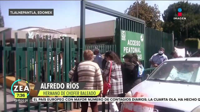 Chofer de combi baleado en Tlalnepantla sigue delicado