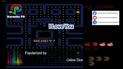 Celine Dion I Love You Karaoke PH
