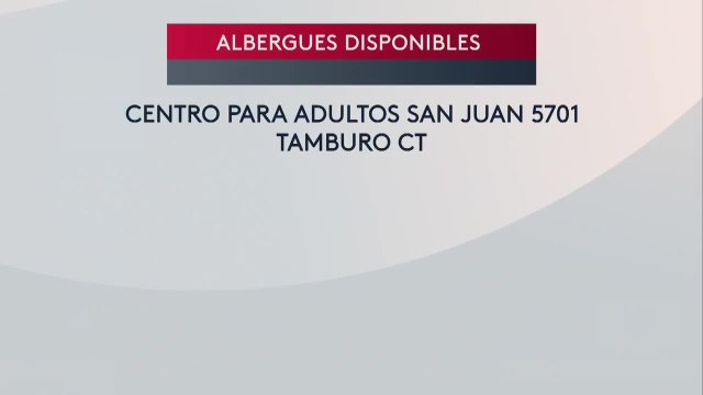 Habilitan albergues temporales en la ciudad de El Paso