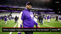 Which College Football Coaches Sit On The Hot Seat?