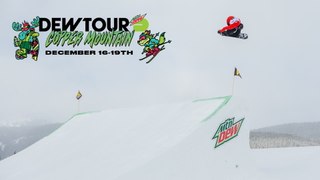 Winter's Premier Competition and Festival Dew Tour Returns To Copper Mountain Dec. 16-19, 2021