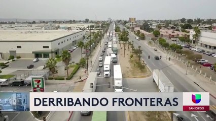Noticias San Diego 6pm 021021 - Clip WOMAN TRUCK DRIVERS