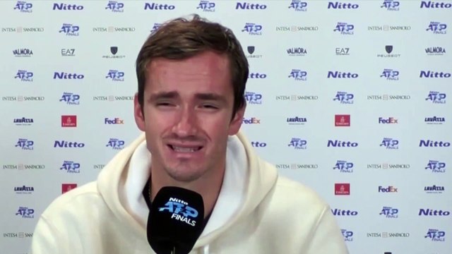 ATP - Turin - Nitto ATP Finals 2021 - Daniil Medvedev : My decision may change but I no longer want to talk about my medical situation