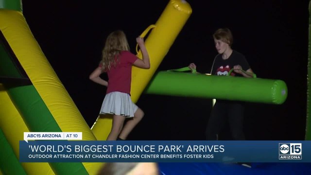 'World's biggest bounce park' arrives in Chandler