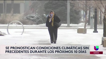 PELIGROSAS FRIAS TEMPERATURAS EN WICHITA