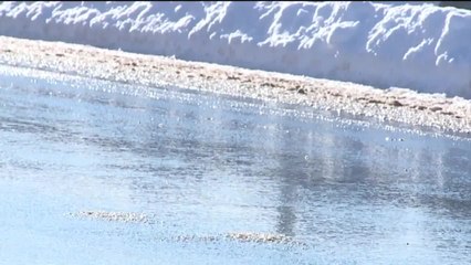 ¡Cuidado con las carreteras congeladas!