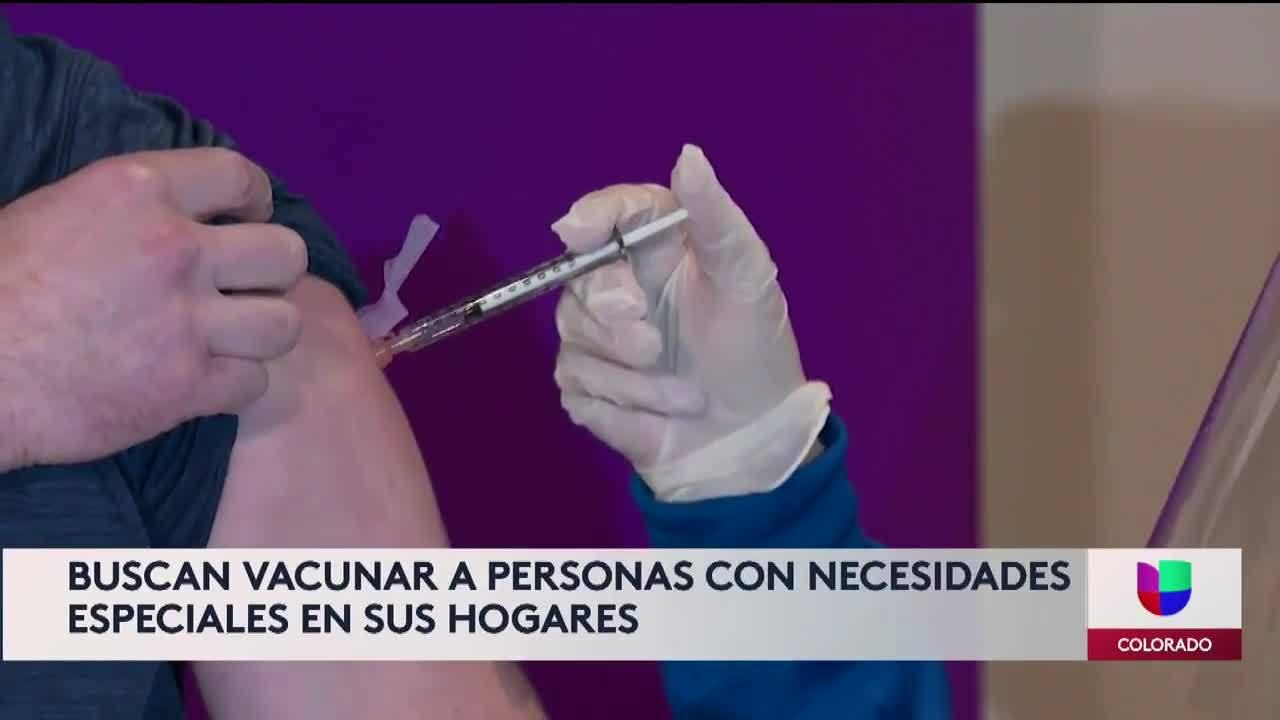 Buscan vacunar a personas con necesidades especiales en sus hogares