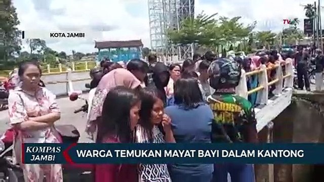 Warga Temukan Mayat Bayi Dalam Kantong