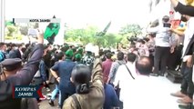 Demo Jalan Batu Bara Nyaris Ricuh