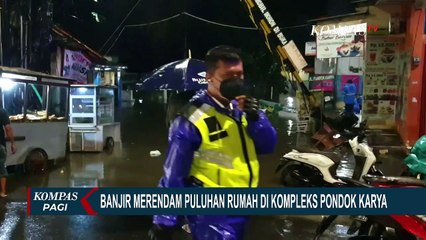 Sejumlah Wilayah Jakarta Terendam Banjir Akibat Hujan Deras dan Luapan Kali